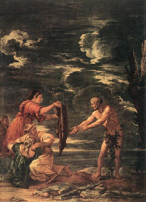 Odysseus and Nausicaa st, ROSA, Salvator